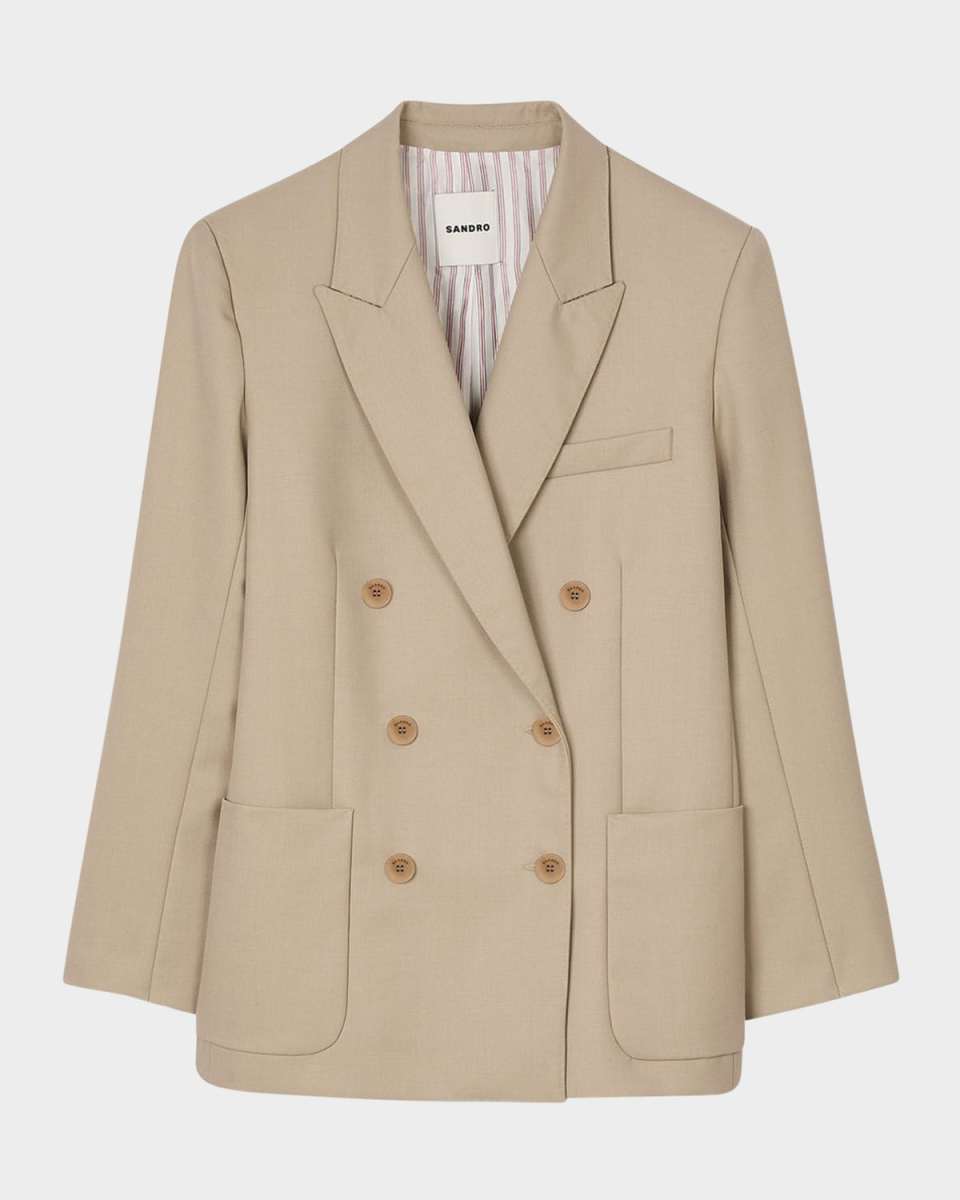Eliette Double-Breasted Blazer